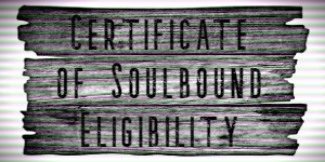 Soulbound Cert